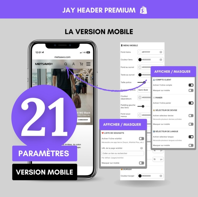 Jay Header Premium